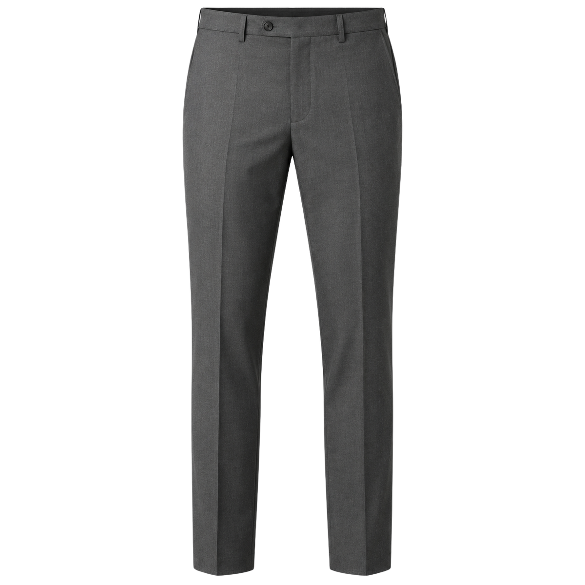 Tailored Wool Blend Trousers – Charcoal Grey | Maison Valor